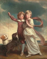 Thomas John Clavering und Catherine Mary Clavering: Die Clavering-Kinder, 1777